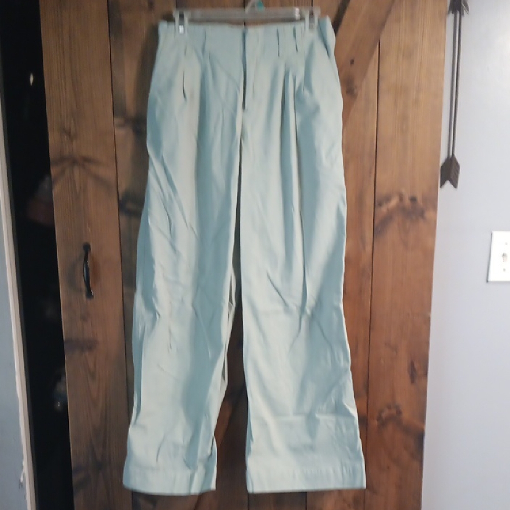 a new day Womens Mint Green Dress Pants